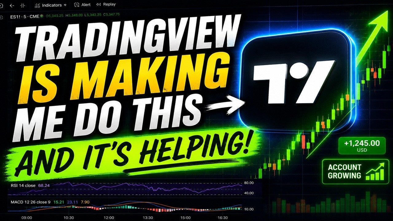 TradingView Is Making Me Do THIS… And It’s Actually Helping My Trading