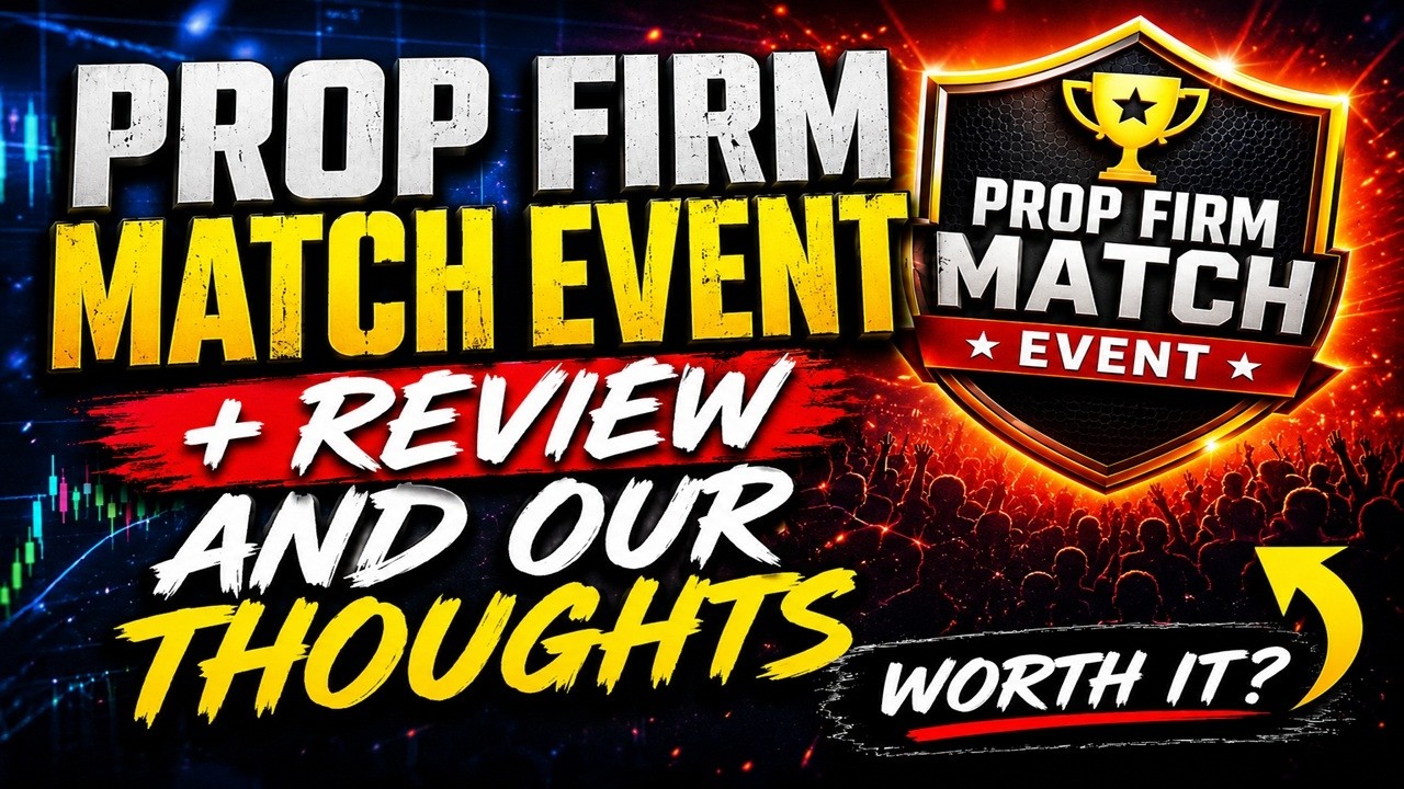 Prop Firm Match Review + Event Thoughts Watch Now!